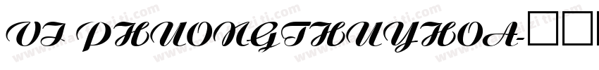 VI PhuongThuyHoa字体转换